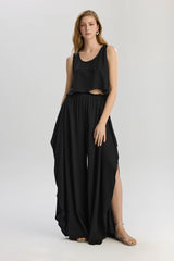 Soho Loose Fit Tank Top - Black