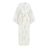 Larissa Long Sleeves Caftan - White