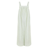 Marseille Baggy Style Square Neck Jumpsuit - Mint
