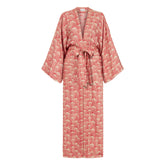 Palermo Long Sleeve Caftan - Red