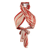 Aruba Crossed Wrap Style Bustier Top - Red