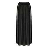 Carmen Side Tie Pareo Skirt - Black