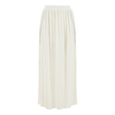 Carmen Side Tie Pareo Skirt - White