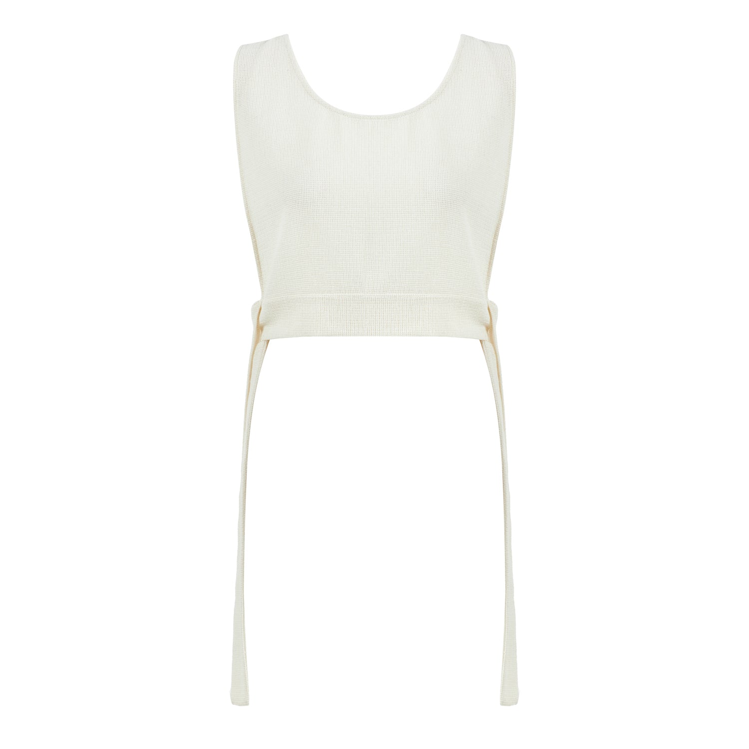 Istanbul Loose Fit Square Neck Bustier Top - Beige
