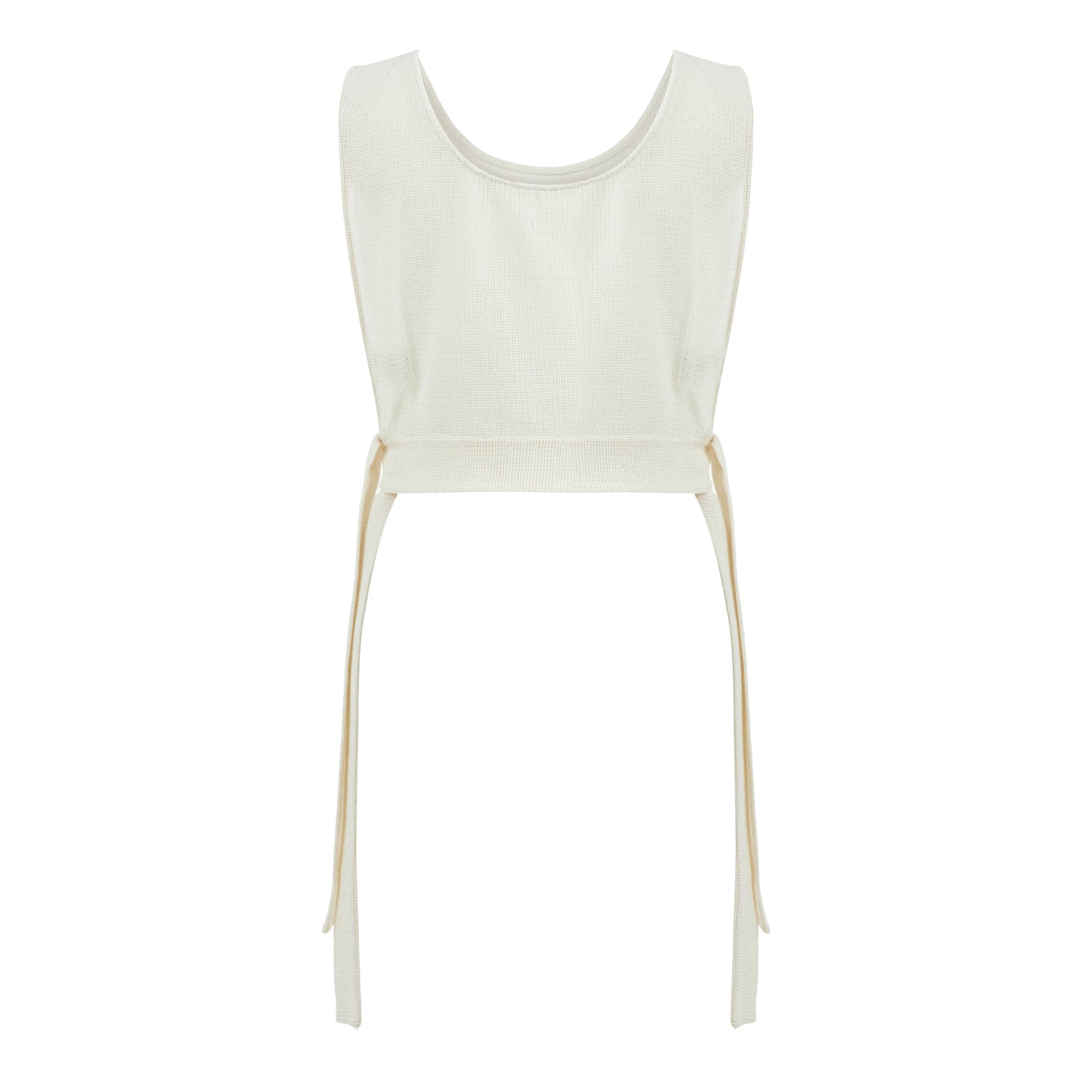 Istanbul Loose Fit Square Neck Bustier Top - Beige