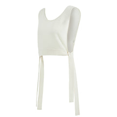 Istanbul Loose Fit Square Neck Bustier Top - Beige