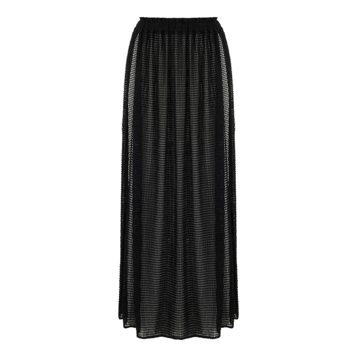 Carmen Side Tie Pareo Skirt - Black