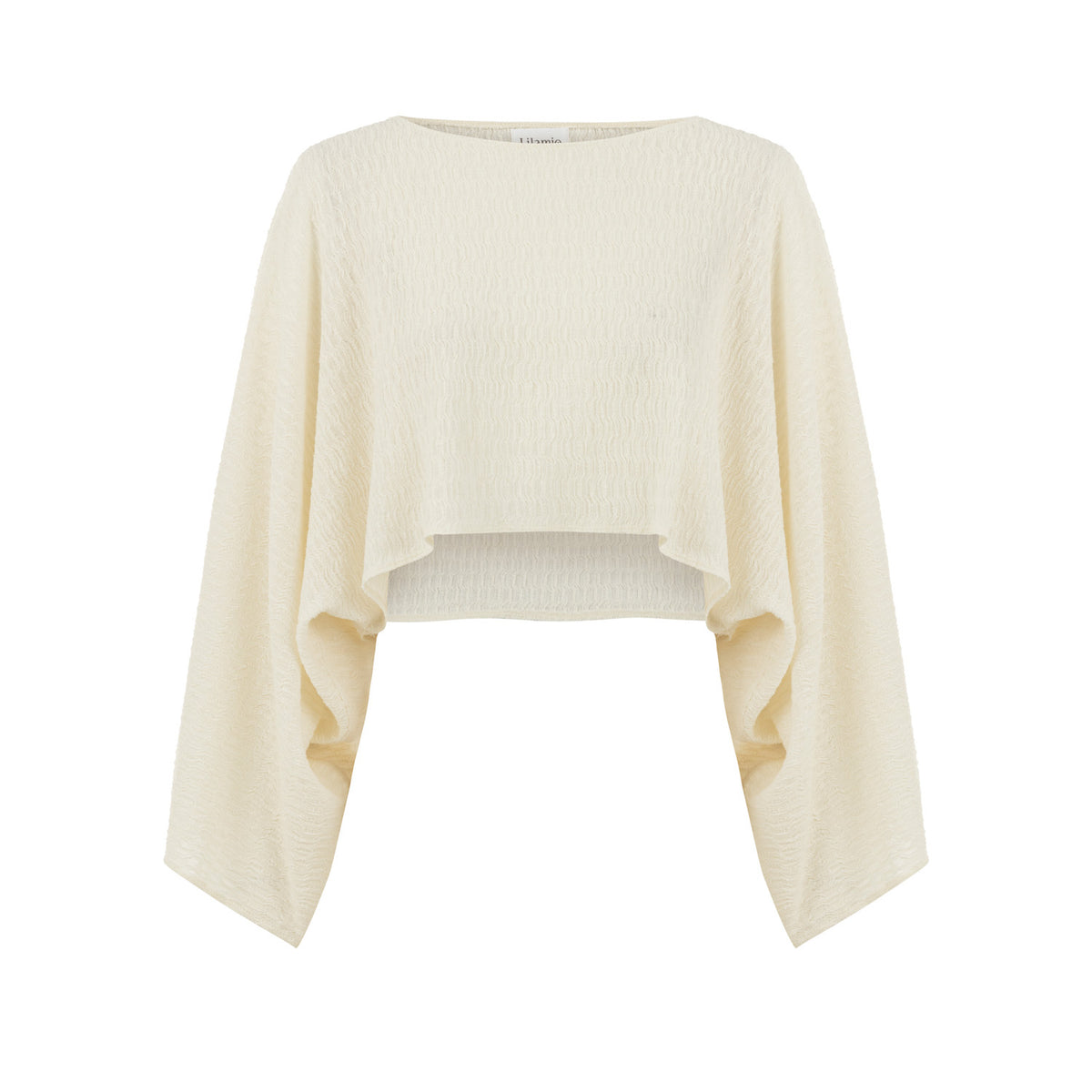 Rio Loose Fit Long Sleeve Blouse - Beige