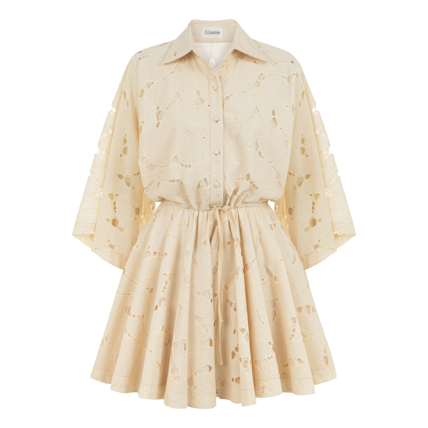Rome Oversized Short Jumpsuit - Beige