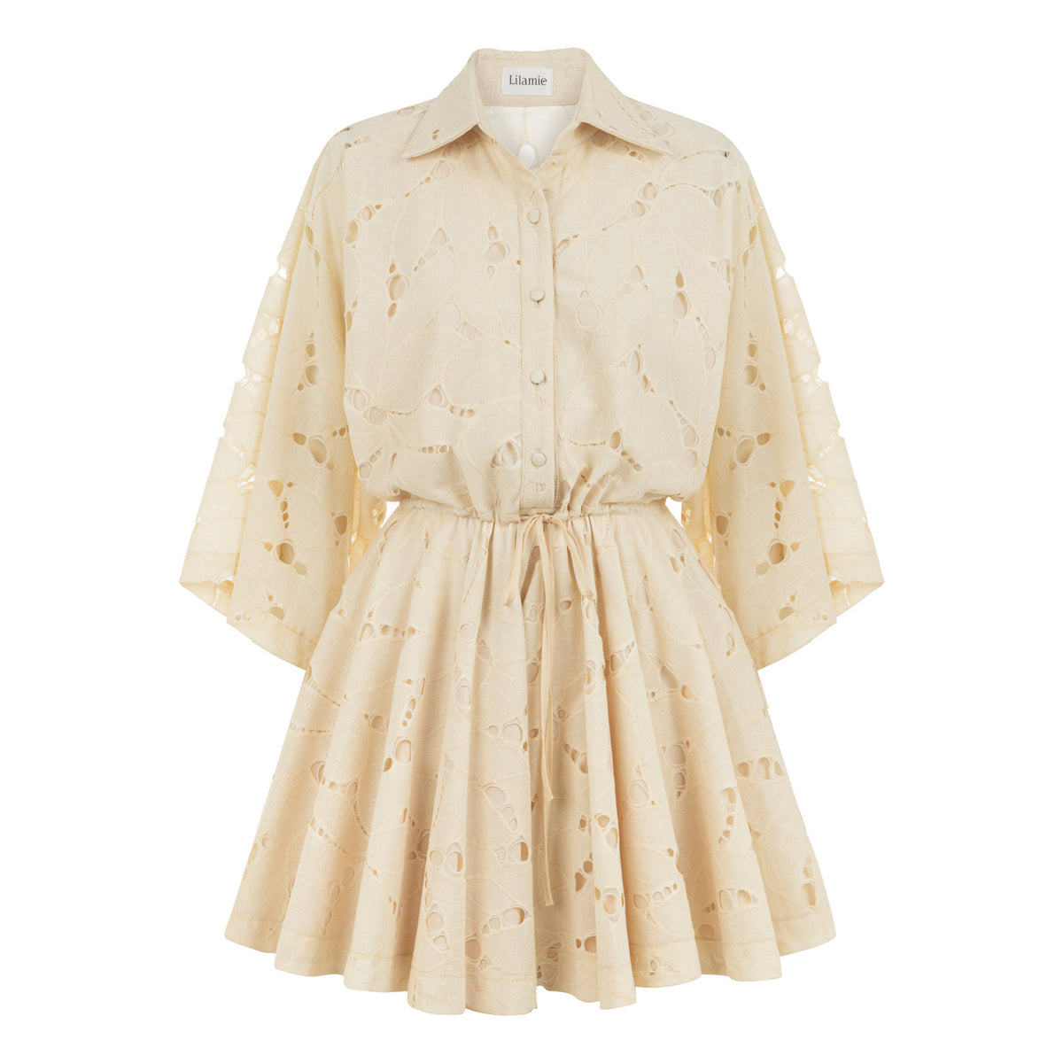 Rome Oversized Short Jumpsuit - Beige